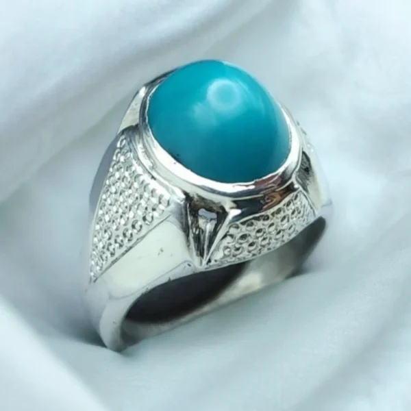 Men's Turquoise (Feroza) Stone Ring