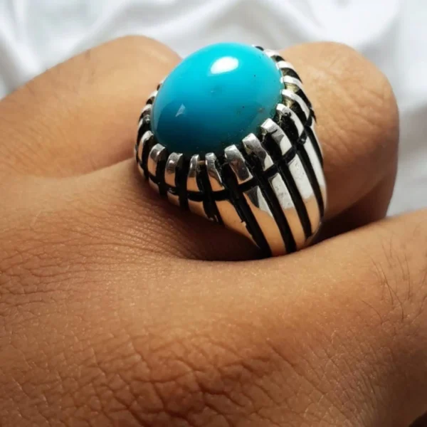 Timeless Elegance: Men's Turquoise Ring - A Legacy Piece for the Modern Man