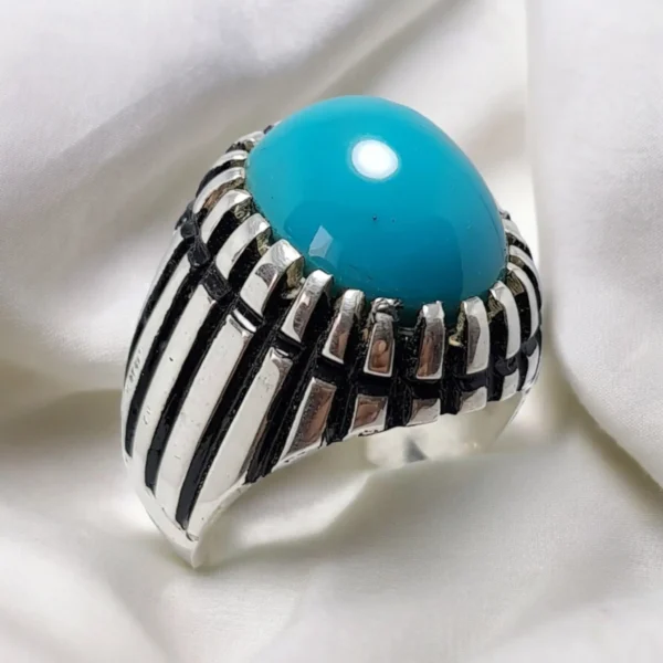 Timeless Elegance: Men's Turquoise Ring - A Legacy Piece for the Modern Man