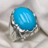 Men's Turquoise Ring - A Bold Statement of Individuality