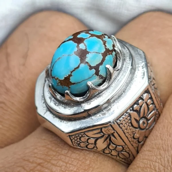 Men's Feroza Stone Ring