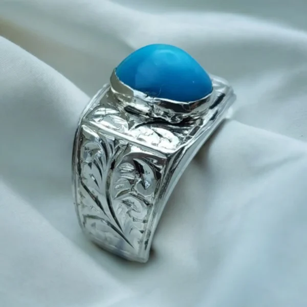 Men's Designer Turquoise Rings