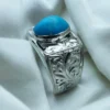 Men's Designer Turquoise Rings