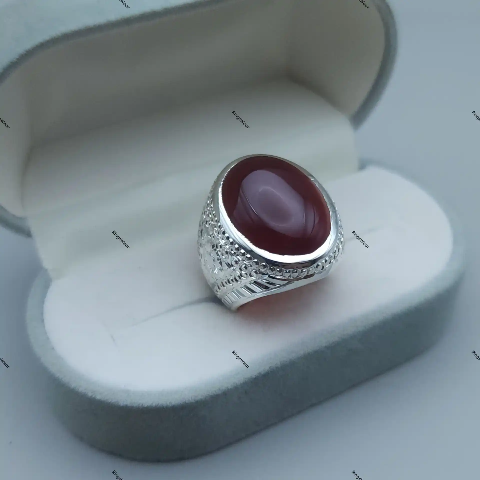 pure aqeeq ring