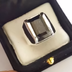 mens garnet ring