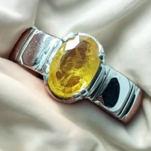 yellow sapphire ring