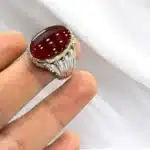 original aqeeq stone ring
