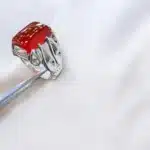 square aqeeq ring