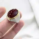 handmade agate ring