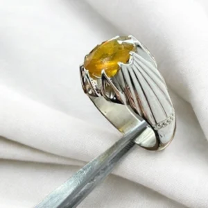 ring yellow sapphire