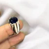 Blue sapphire ring