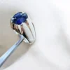 Blue sapphire ring