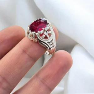 gents ruby ring