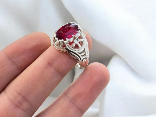 gents ruby ring