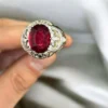 gents ruby ring