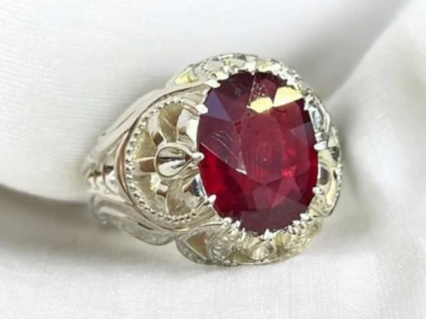 gents ruby ring