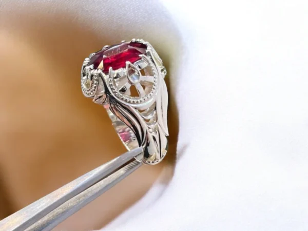 gents ruby ring