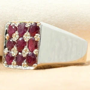 Mens Ruby Rings