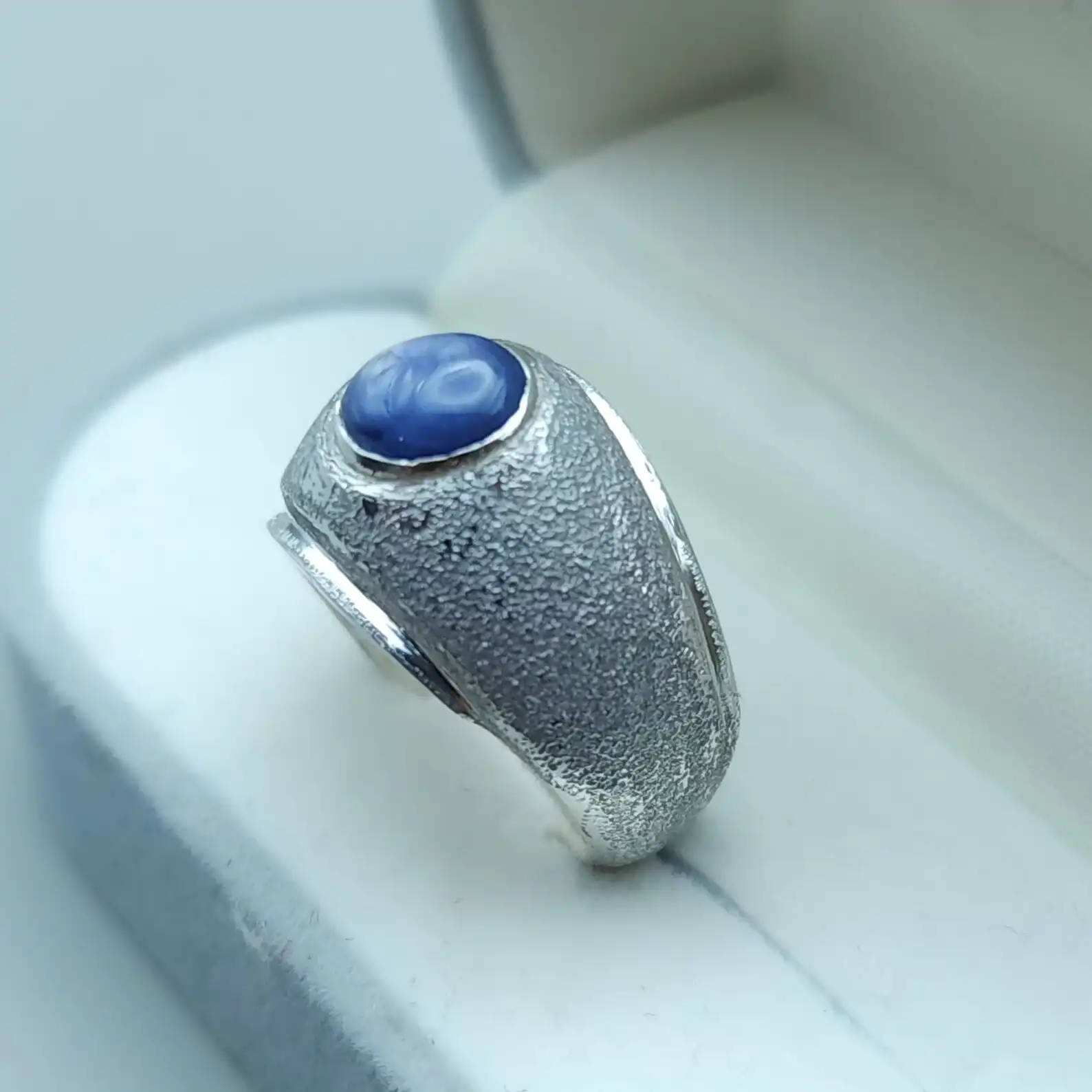 Natural Star Sapphire Ring For Men 925 Sterling Silver 3 Il 1588Xn.4564682319 1Csp Compressed