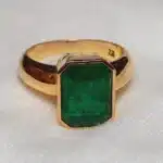 Panna Ring Design for Men in 22K Gold