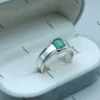 Natural Emerald Ring 925 Sterling Silver Shop Now