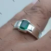 Natural Emerald Ring 925 Sterling Silver Shop Now