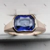 14k Gold Sapphire Ring Real Ceylon Sapphire Ring Buy Now