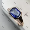 14k Gold Sapphire Ring Real Ceylon Sapphire Ring Buy Now