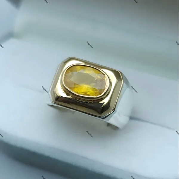 Yellow Sapphire Ring