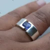 Ceylon Sapphire Mens Ring Natural Sapphire Ring Buy Now