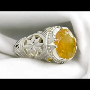 Yellow Sapphire Rings From Ceylon Sri Lanka Engagement Sapphire Ring