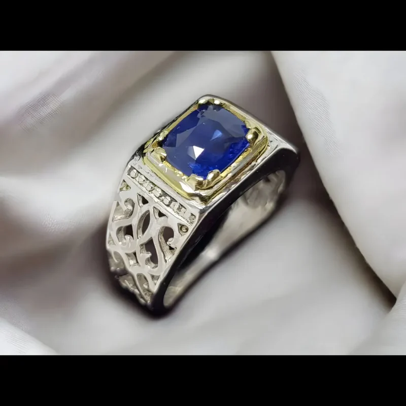 Real Ceylon Sapphire Ring Royal Blue Neelam Shop Now