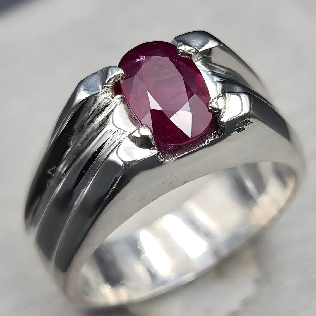 Pigeon Blood Ruby Ring Mens Ruby Ring Order Now