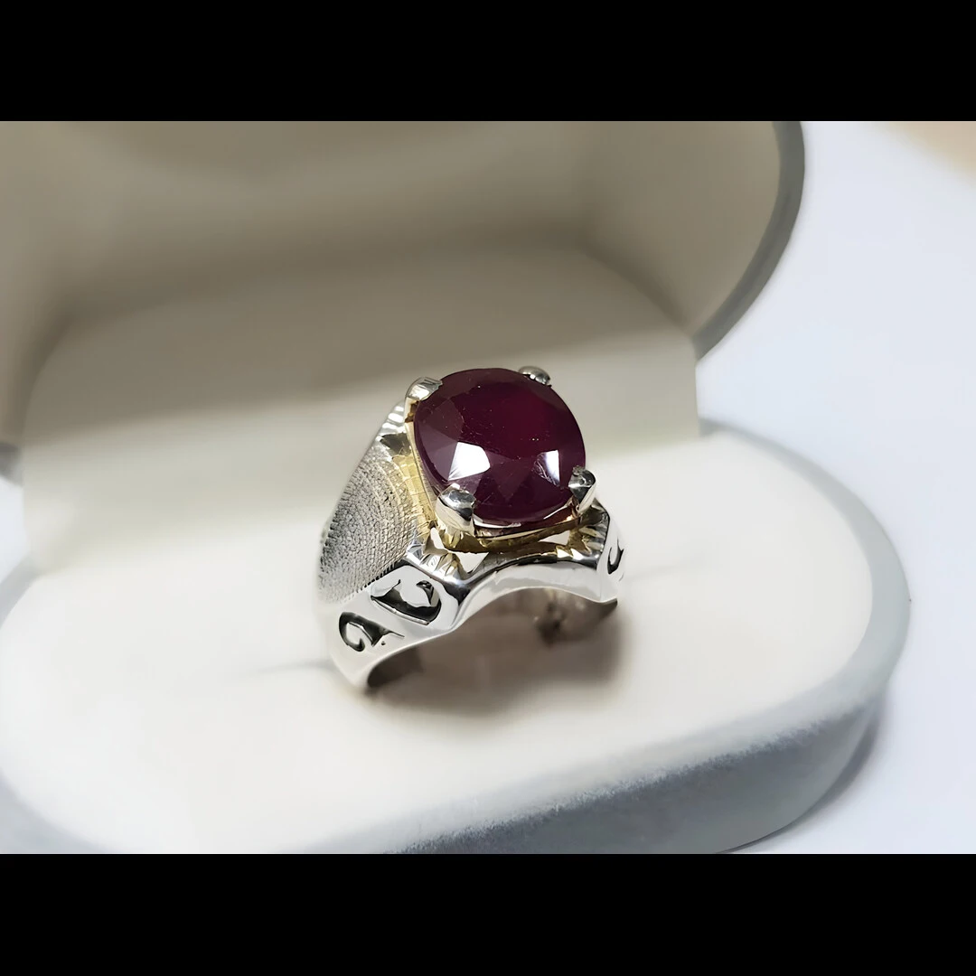 Pigeon Blood Red Men's Ruby Rings Discover Now