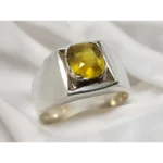 Yellow Sapphire Ring Men Pukhraj Rings Shop Now