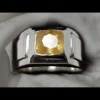 Unheated Untreated Yellow Sapphire Ring Mens Shop Now