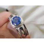 Ceylon Sapphire Ring 1.45 Carats Neelam Rings Buy Now