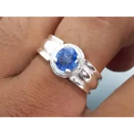 Ceylon Sapphire Ring 1.45 Carats Neelam Rings Buy Now