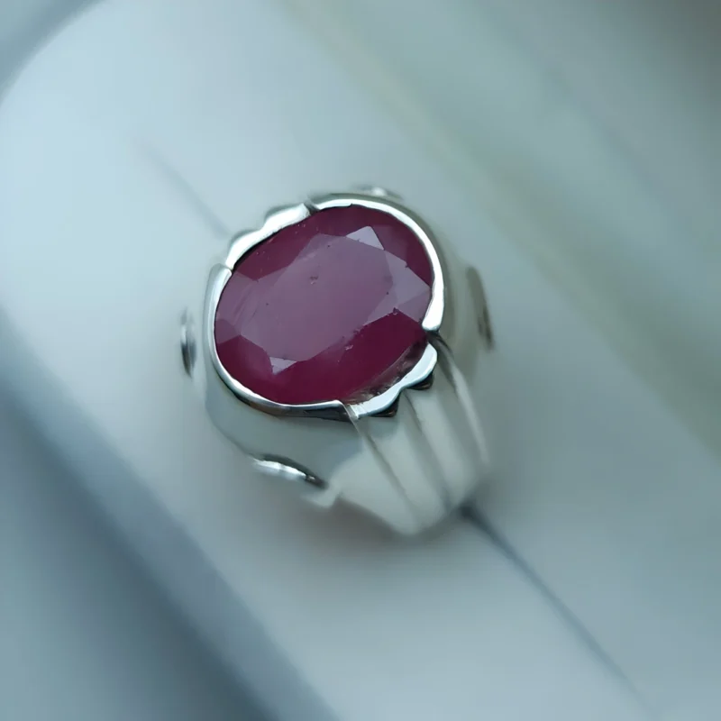 natural ruby ring