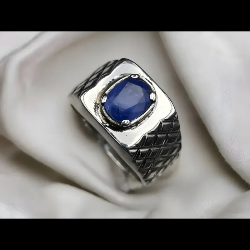 Blue Sapphire Ring 1.5 Carats Ceylon Sapphire Shop Now