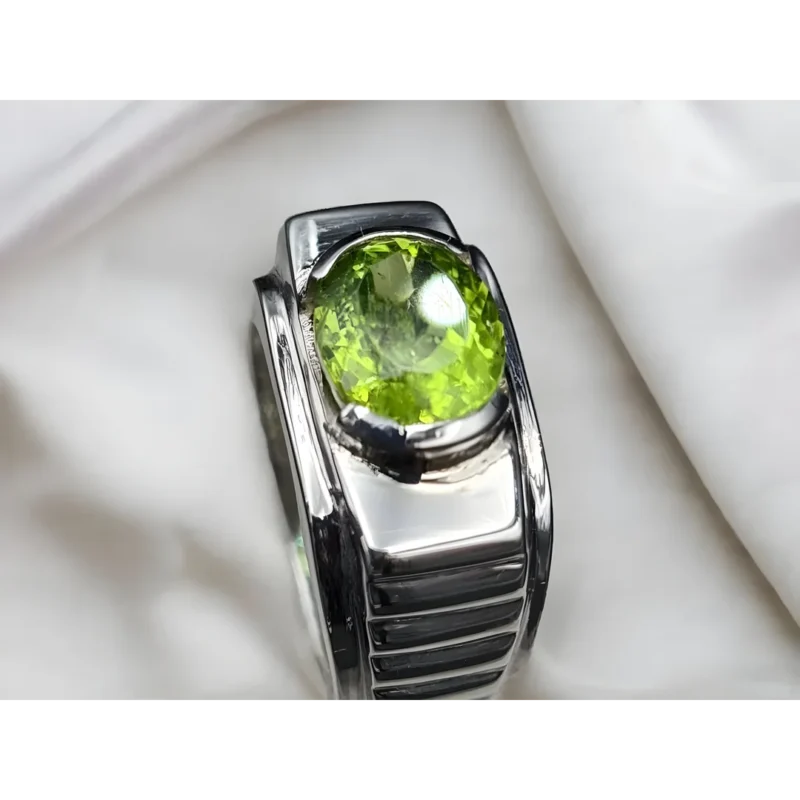 Peridot Ring Men Natural Peridot Stone Shop Now