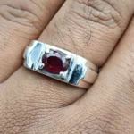 Pigeon Blood Unheated Ruby Ring Mens Ring Shop Now