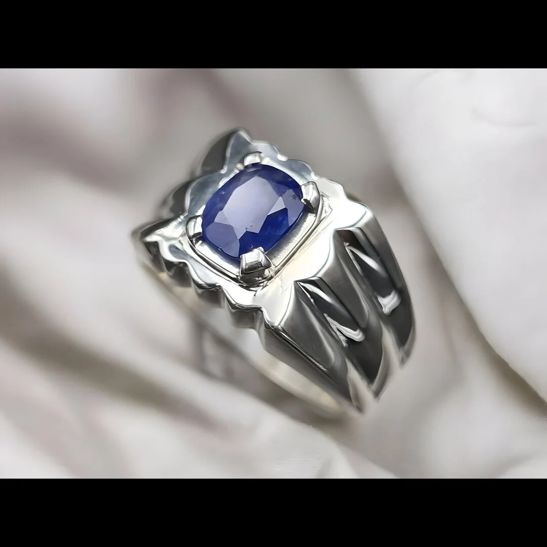 Ceylon Blue Sapphire Ring Neelam Rings Order Now