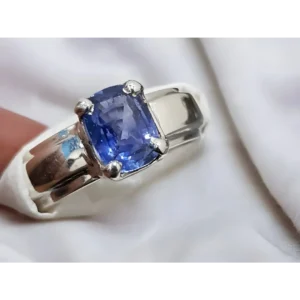 1.75 Sapphire Ring From Ceylon Cornflower Sapphire Shop Now