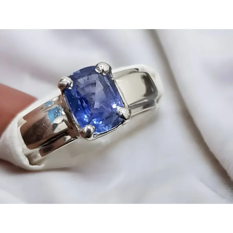 1.75 Sapphire Ring From Ceylon Cornflower Sapphire Shop Now