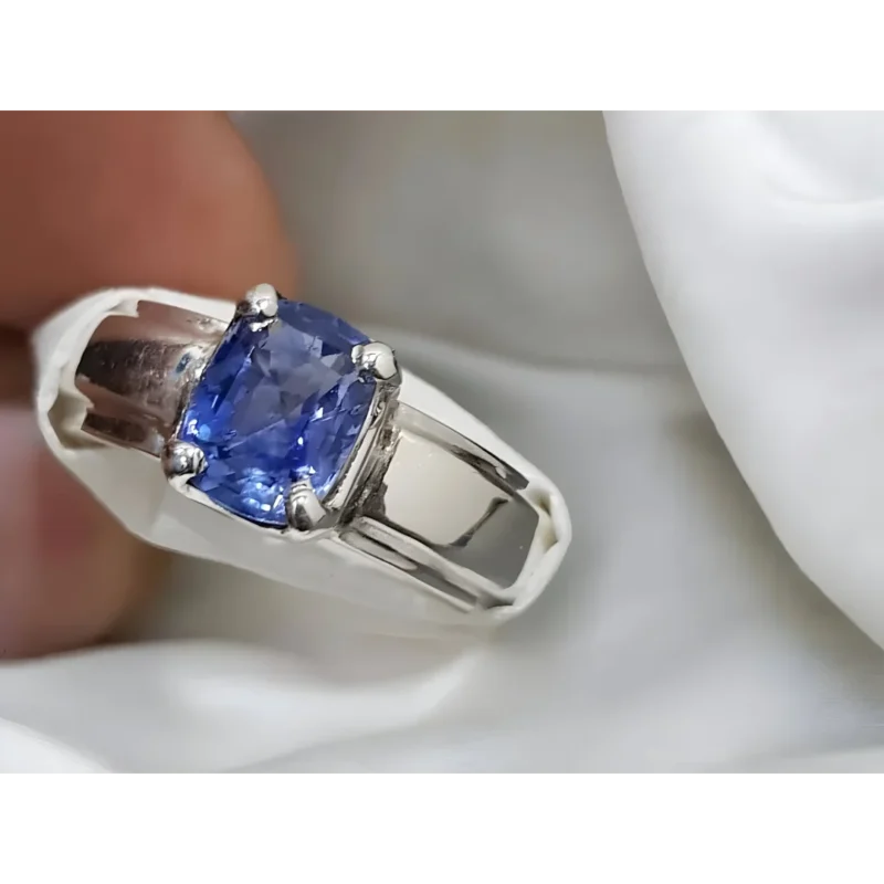 1.75 Sapphire Ring From Ceylon Cornflower Sapphire Shop Now