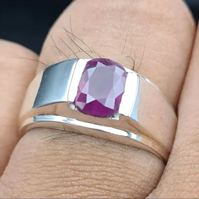 Kashmir Ruby Ring Natural Ruby Rings Shop Now