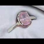 Women Pink Sapphire Ring Real Ceylon Pink Sapphire Buy Now
