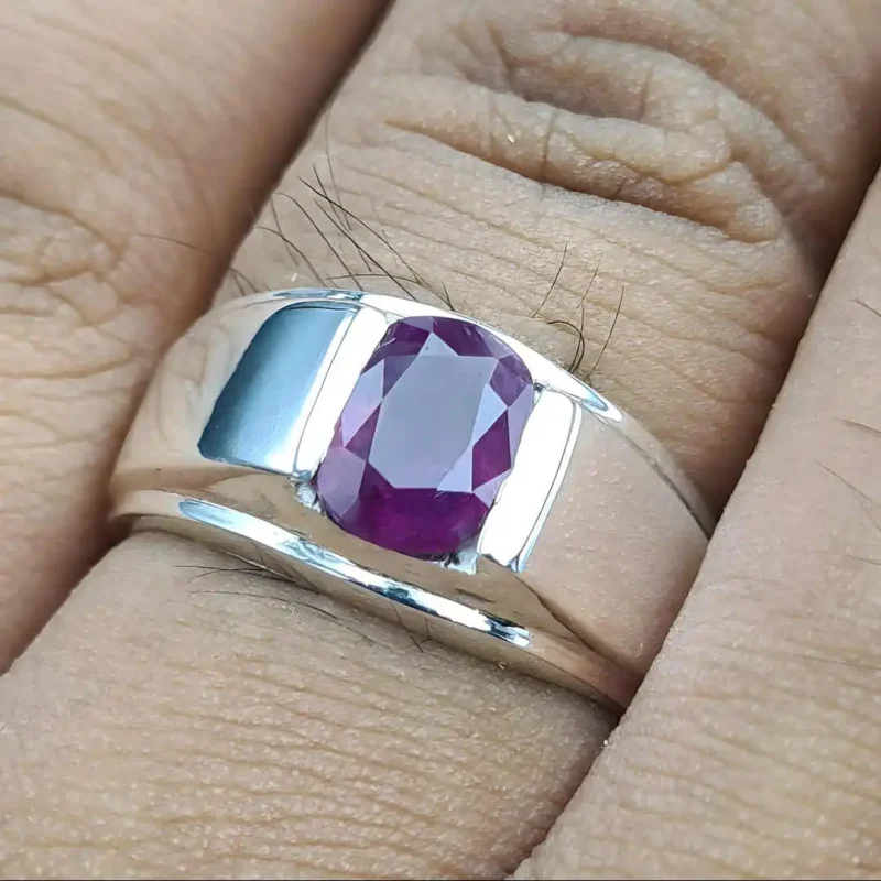 Kashmir Ruby Ring Natural Ruby Rings Shop Now