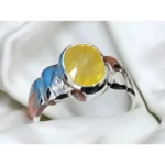 Yellow Sapphire Ring Men Ceylon Pukhraj Rings Shop now